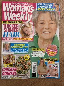 Kay Thomas counsellor in Woman's Weekly magazine April 2025
