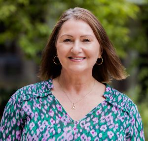 Photo of Kay Thomas, counsellor taken in nature